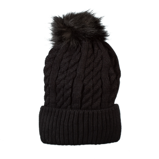 Γυναικεία καπέλο  YH852 μαύρη